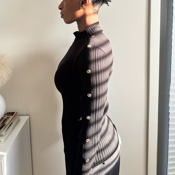 Philosophy Republic Sweater in Black - Picture 6 of 7